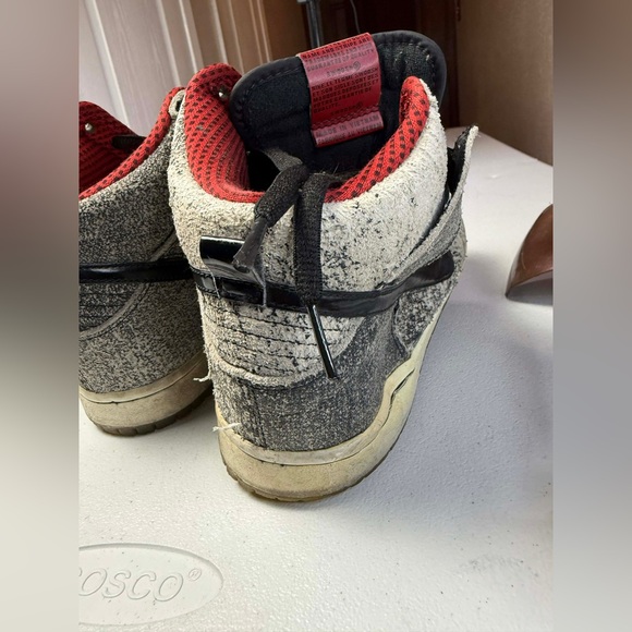 Nike Dunk High Premium SB Salt Stain 2014 - Size 9 - 313171 024 - Picture 6 of 16